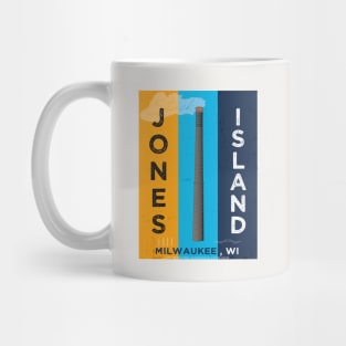 Jones Island Smokestack • Milwaukee, WI Mug